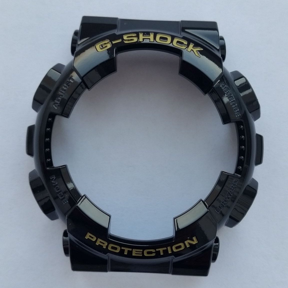 Casio Genuine Factory Replacement G Shock Bezel GA-110GB-1A Glossy Black