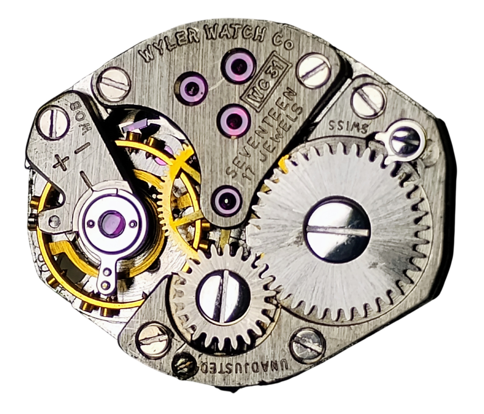 Vtg Wyler Incaflex Ladies Watch 17J Swiss WC 31 Movement 10K RGP Parts/Repair