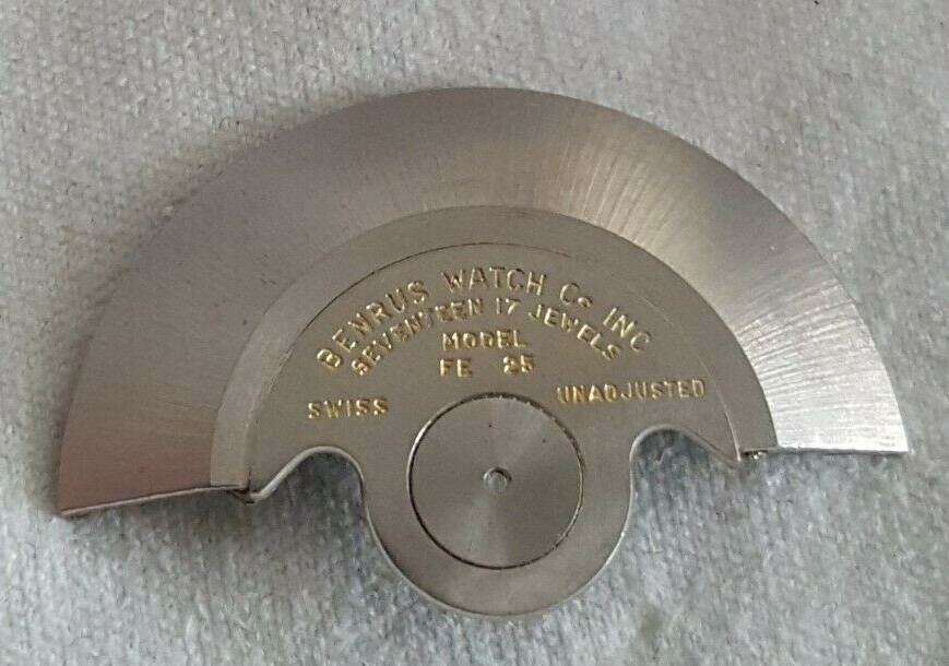 Benrus (ETA Caliber 2452) Model FE 25 Part Number 1143/1 (Rotor Weight)