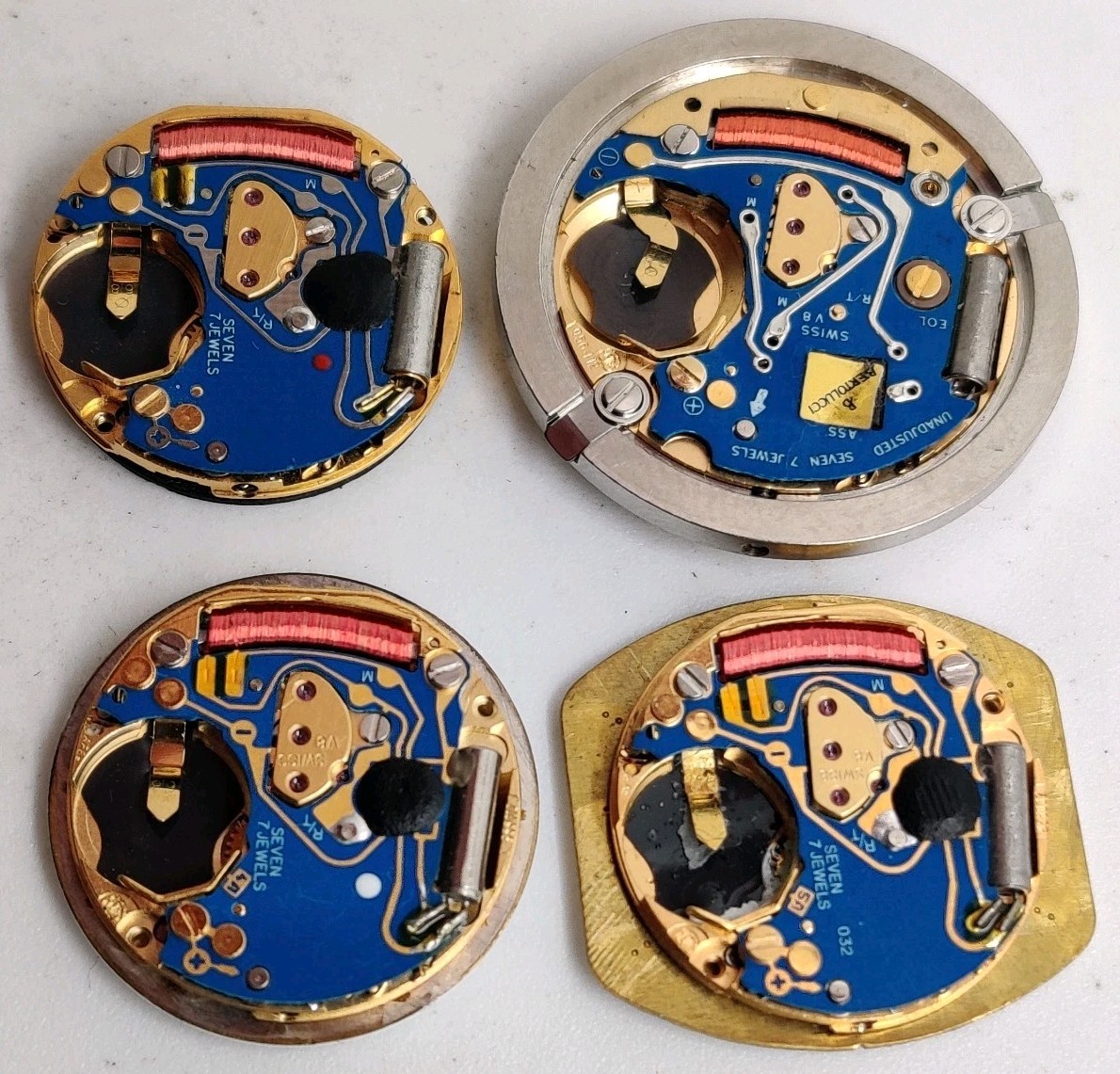 4 ETA 956.032 956.112 956.412 Swiss quartz movements For Repair