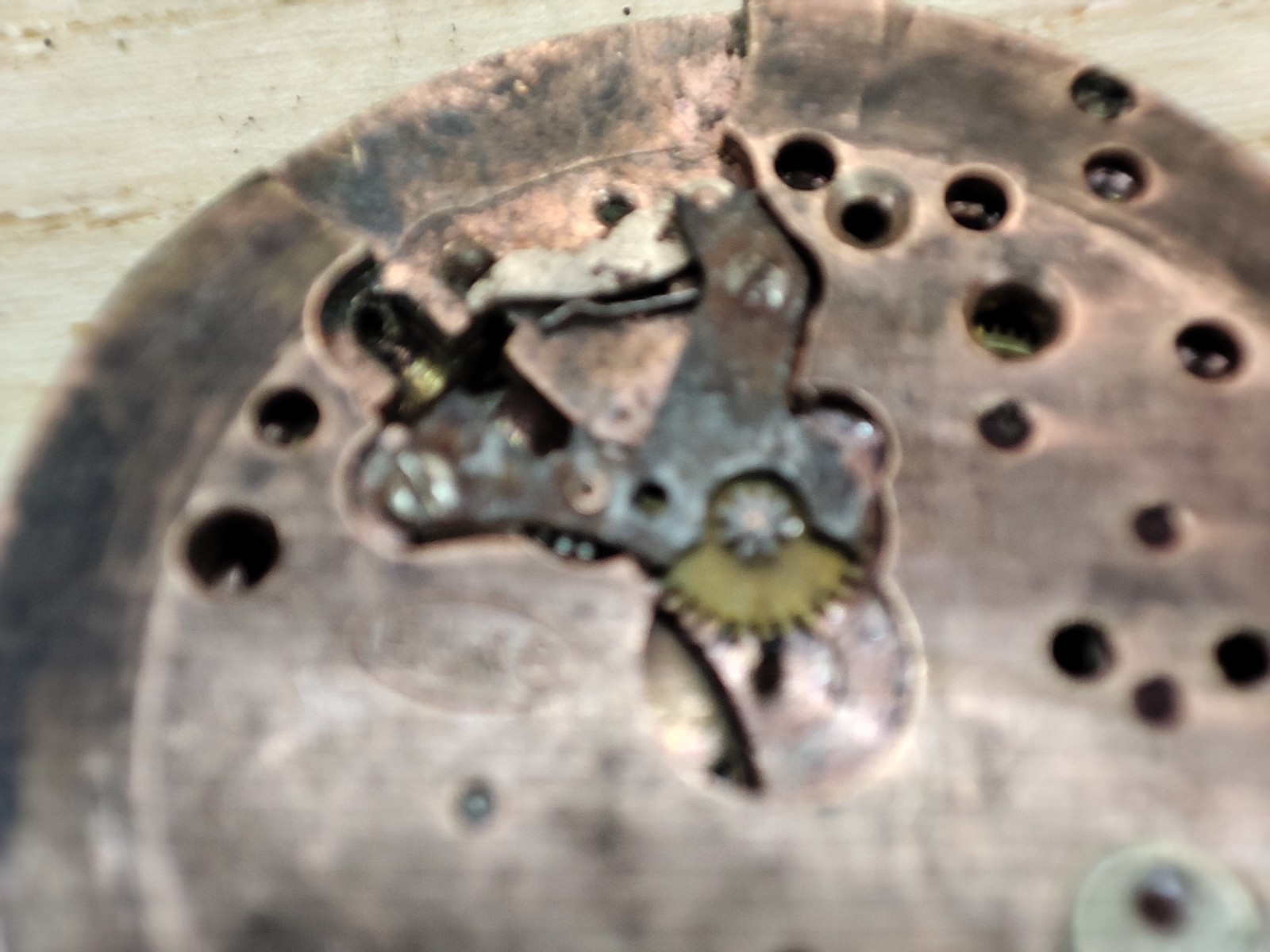 ej46 juillard Watch movement – 28.9 mm – for parts and spares