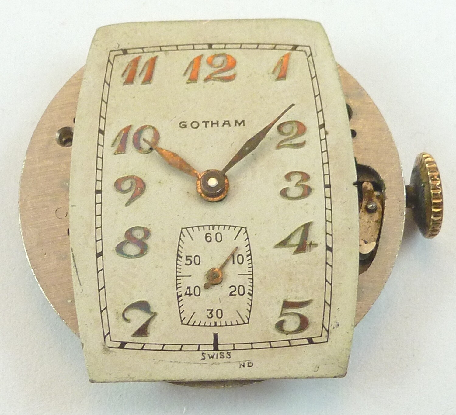Gotham 350 DDMPB Mechanical Wristwatch Movement – Part Repair