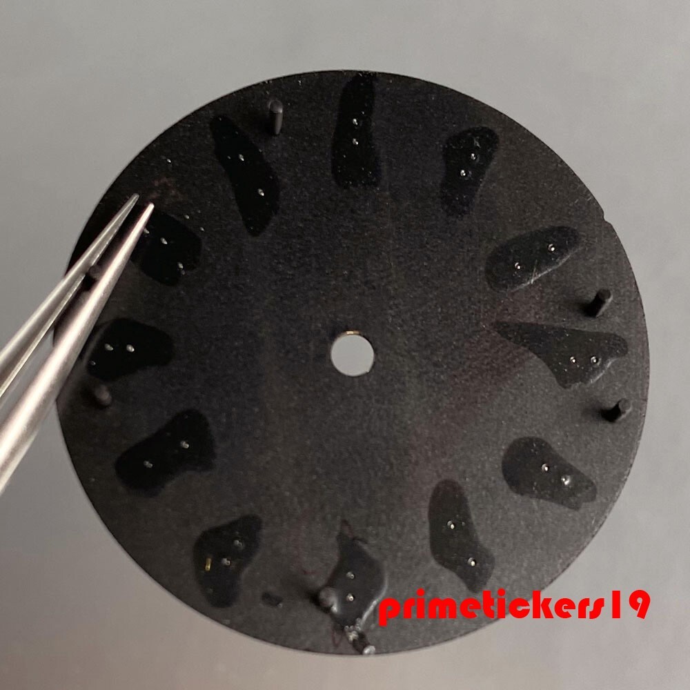 Black/Blue/Green 29mm Watch Dial Matte Face Fit NH35 Miyota8215 ETA2824 PT5000