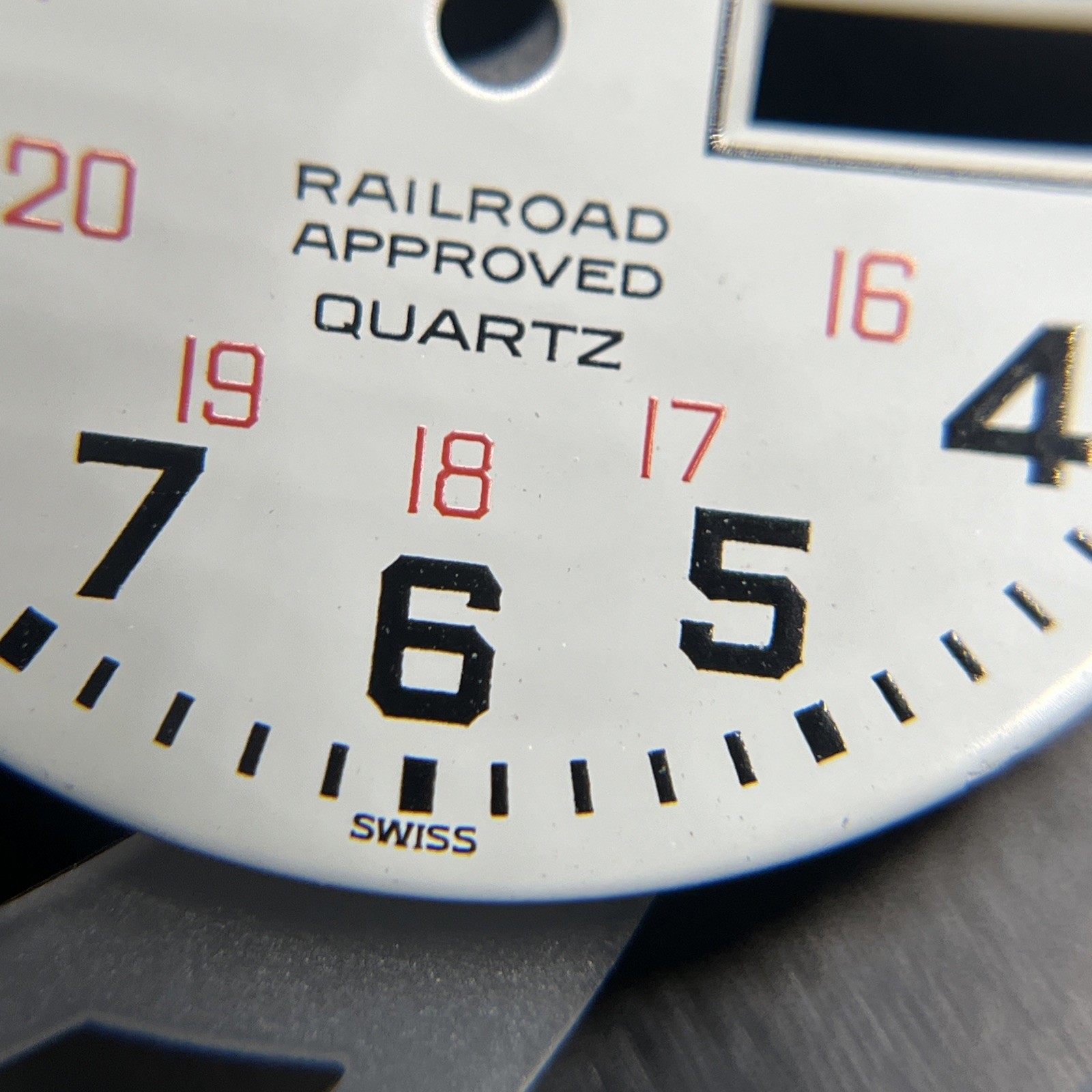 Bulova Accutron Railroad Approved Quartz Day-Date Dial (015)