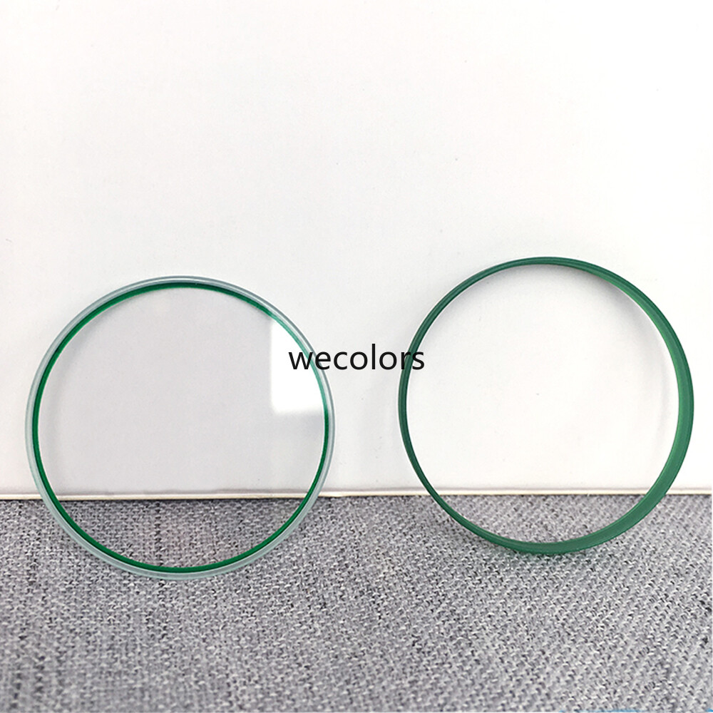 Sapphire Green Edge Watch Glass Crystal Gasket Replacement for MILGAUSS 116400