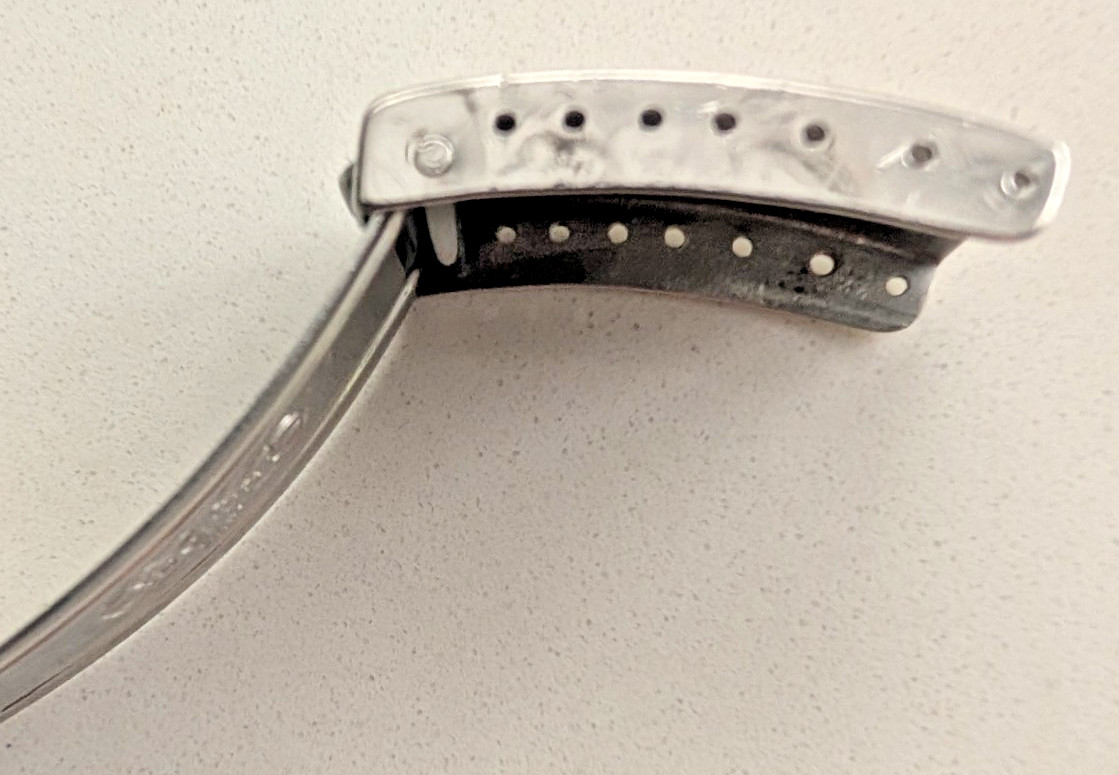 ROLEX BUCKLE 62523-H18 CODE M11 1998 FOR 20MM JUBILEE.