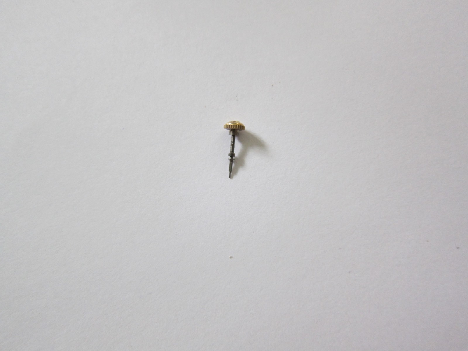 Vintage Hamilton Watch Crown & stem, 4.2 mm, Yellow NOS