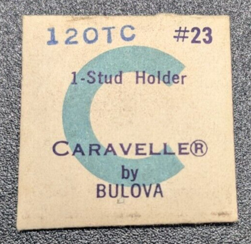Genuine NOS Bulova Caravelle Cal. 12OTC Watch Stud Holder Part# 23