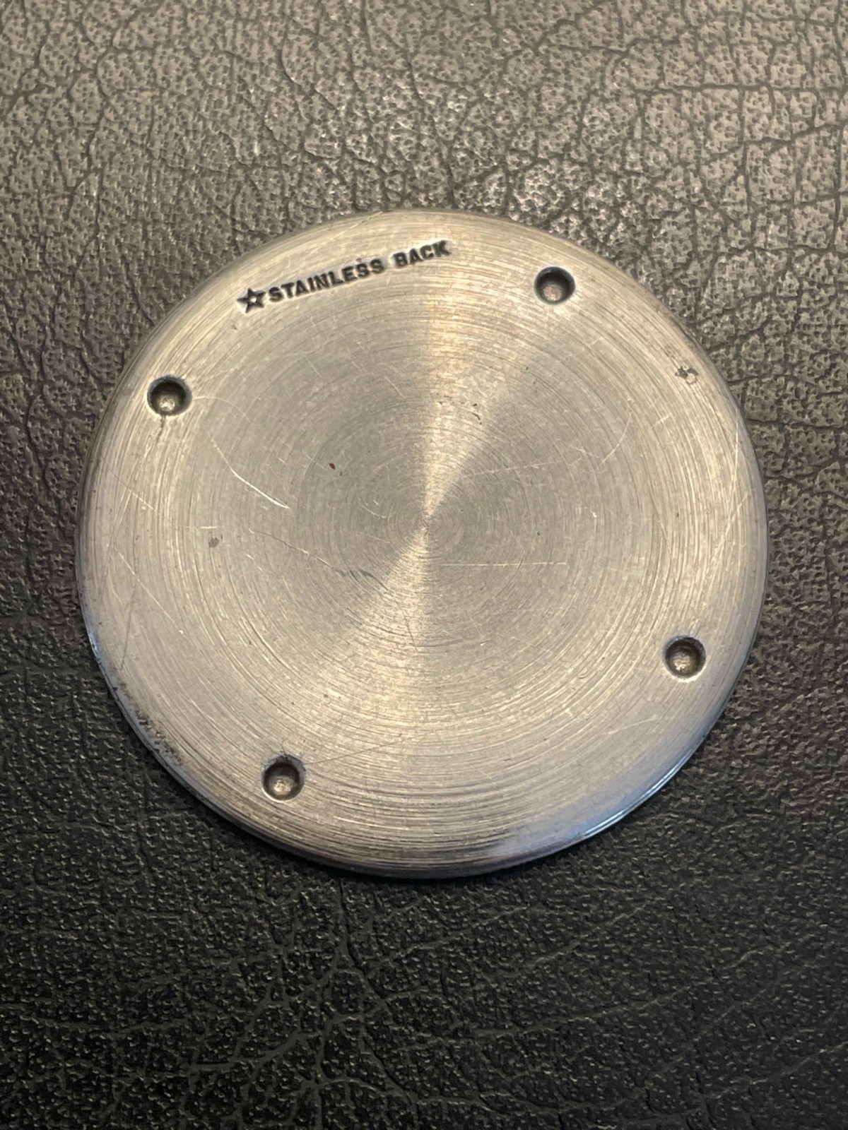 Vintage 1950s Wittnauer Star Watch Co. CASE BACK ONLY Stainless Steel 11 ES 29mm