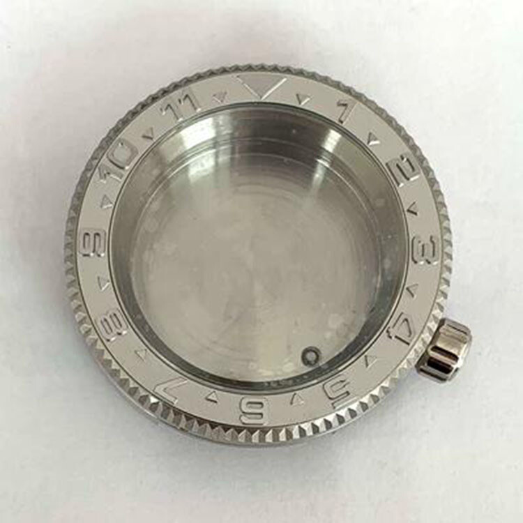 42MM Cylinder Steel Watch Case Sapphire Mirror Modified for NH35/NH36 Movement