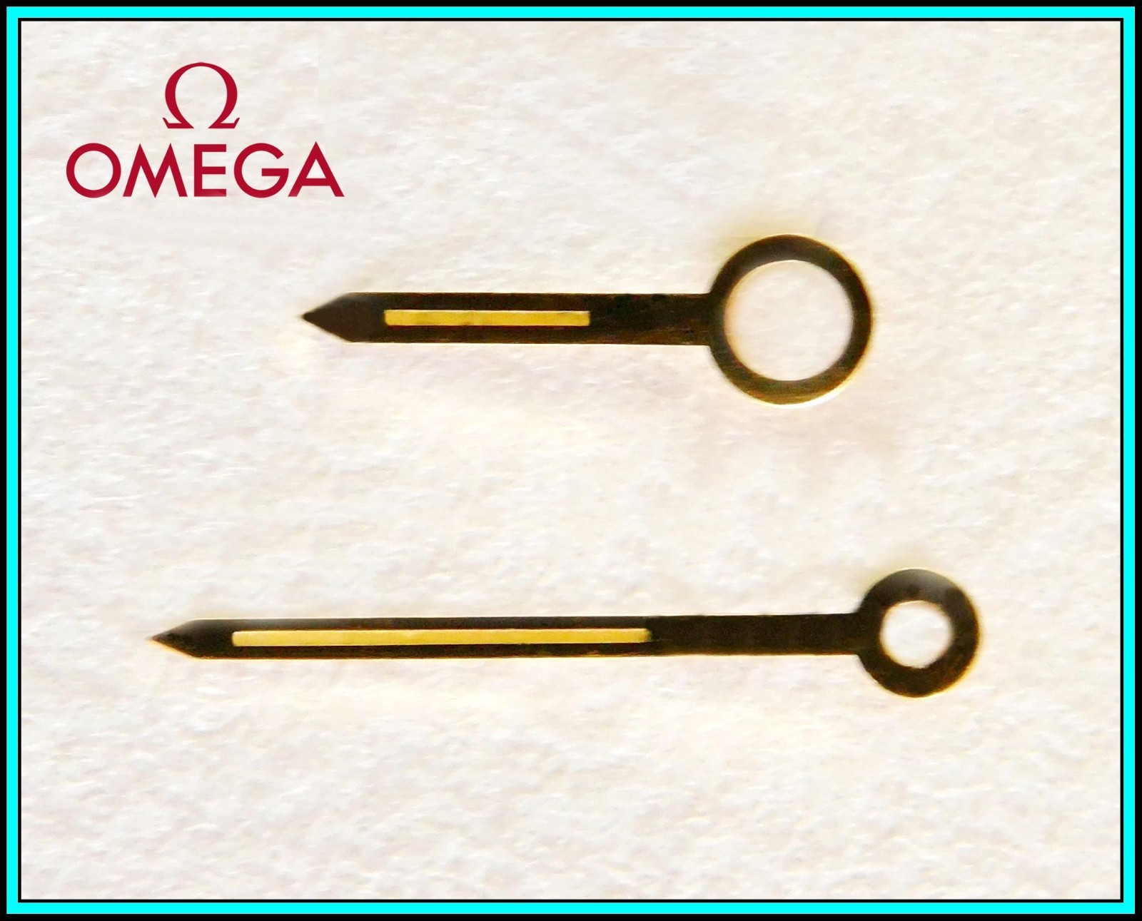 ORIGINAL Vint. OMEGA GOLD HAND SET x 3 Cal. 861 / 321 SPEEDMASTER – N.O.S. 197