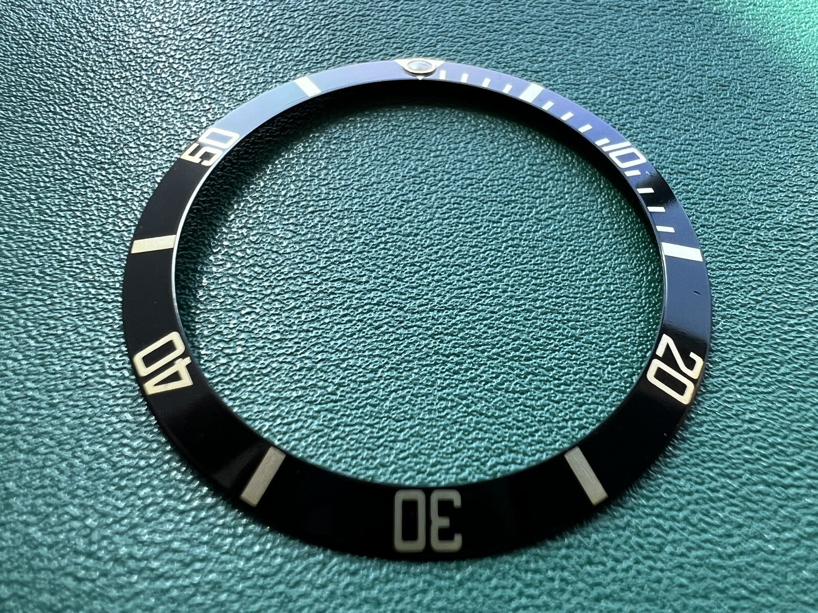 Authentic Rolex Submariner Date 16613 16803 16808 16618 Black Bezel Insert #866