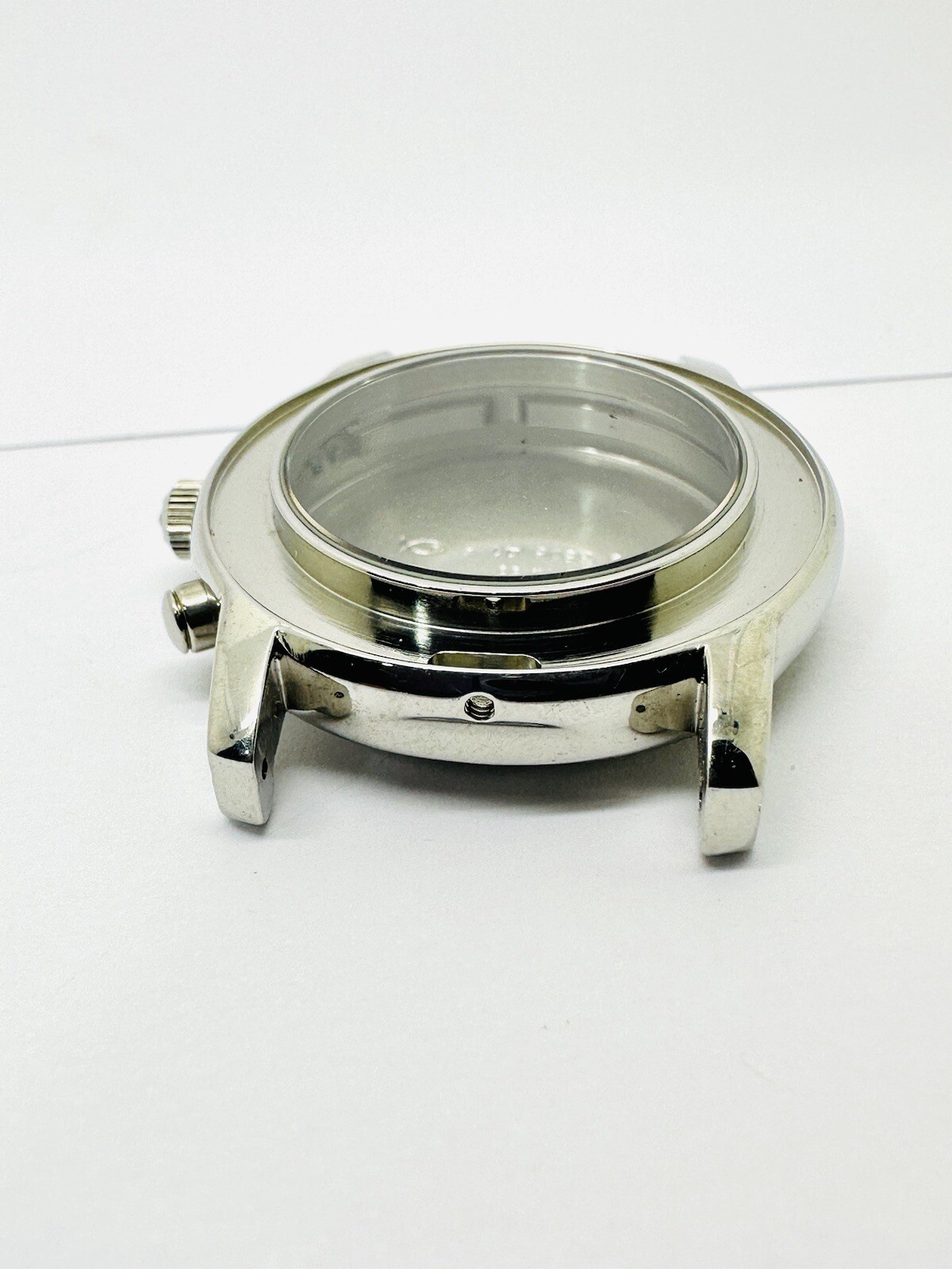 Eterna Galaxis Chronograph 33mm Case 538 3806 41 SS 3806.41 Without Bezel NOS