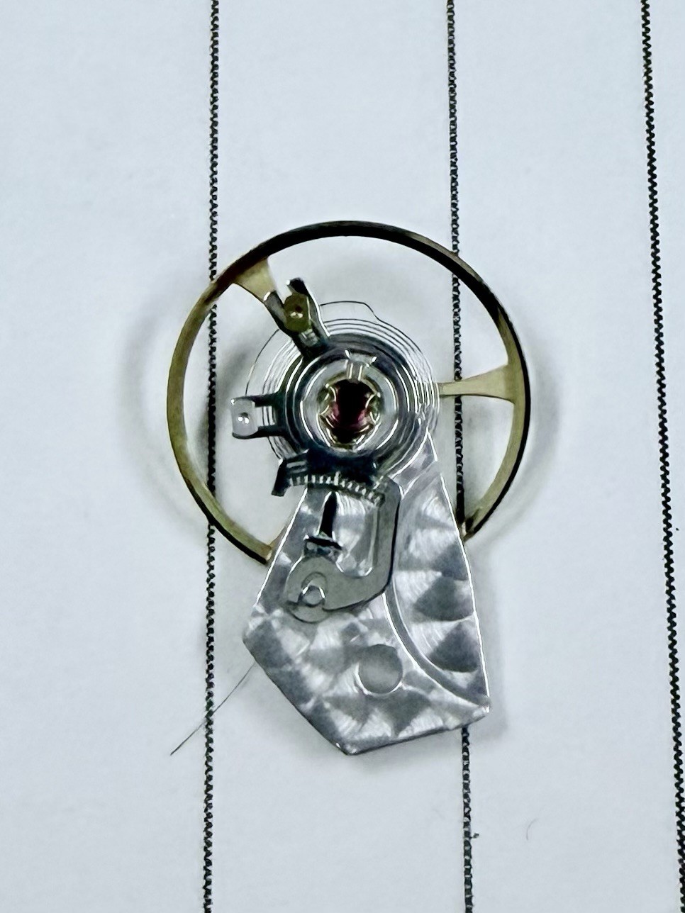 Omega Genuine Balance And Bridge For Cal 1152 1164 1165 NOS Perfect Condition