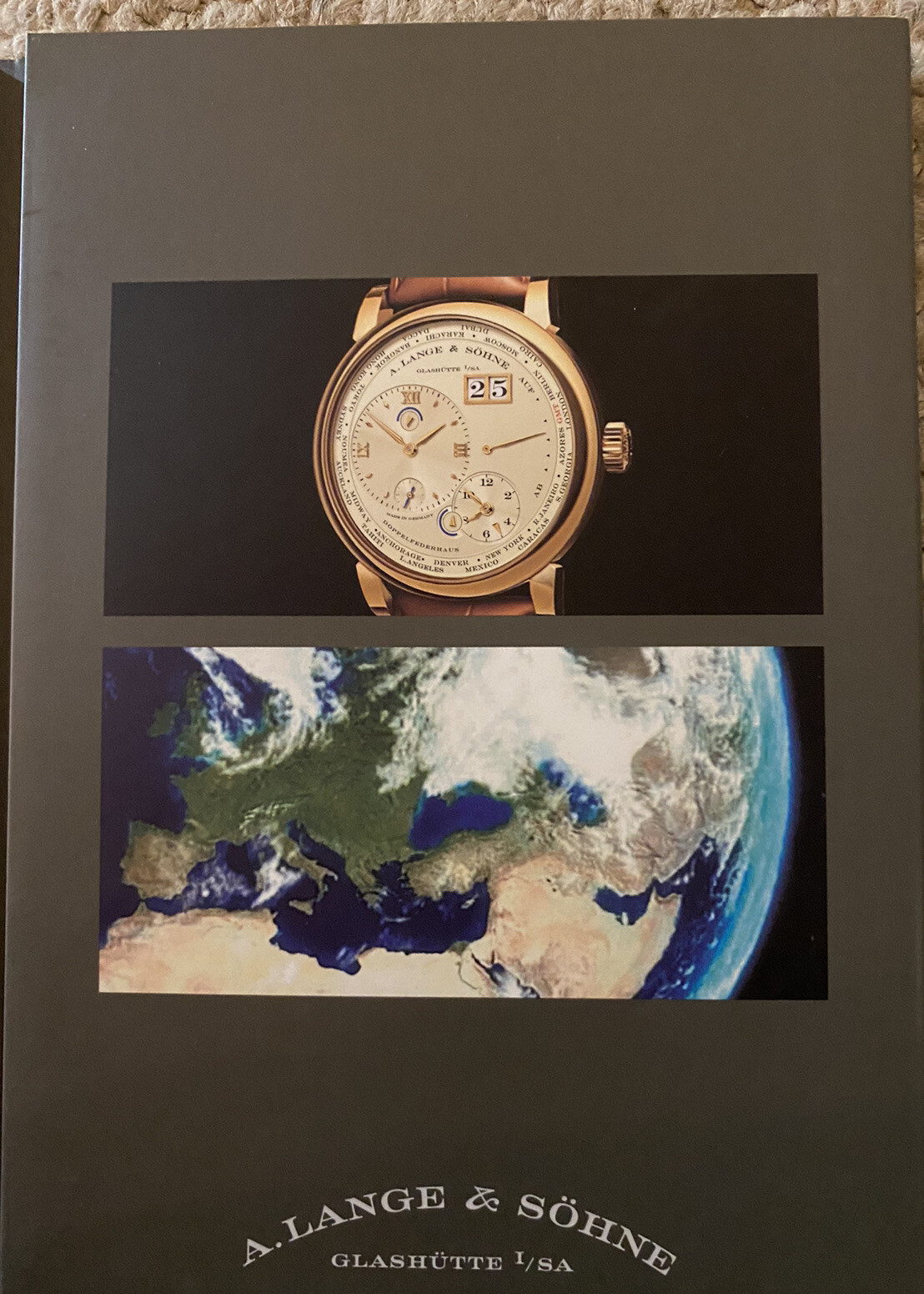 A. Lange & Sohne Collectible 2005 Lange 1 Time Zone Animation DVD’s