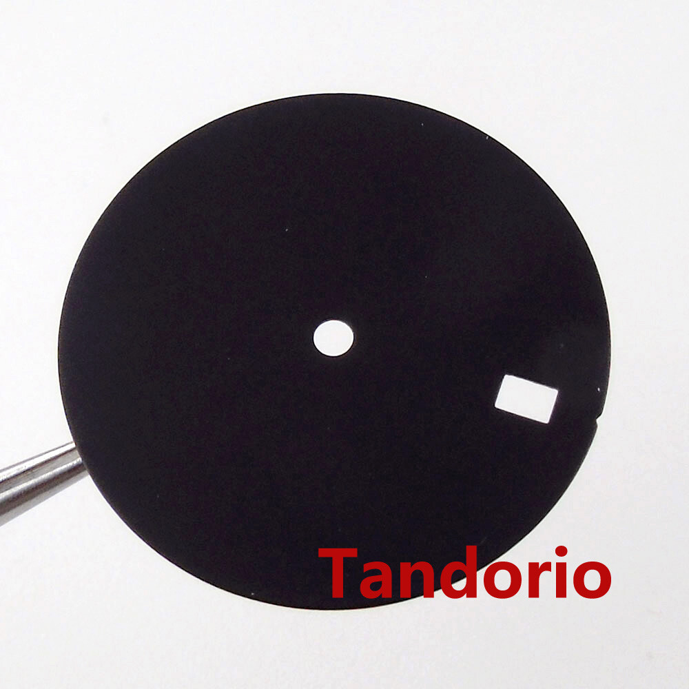 29mm black blue green white gold watch dial fit NH35 NH36 movement fit 3 o’clock