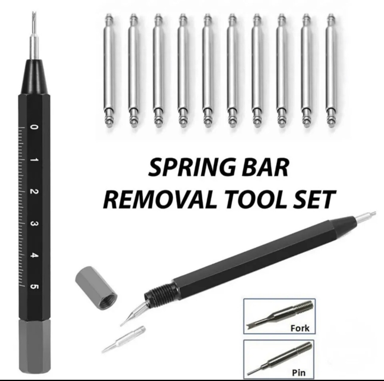 SPRING BAR PIN REMOVER FOR INVICTA PRO DIVER RUSSIAN BAND OR STRAPS TOOLS