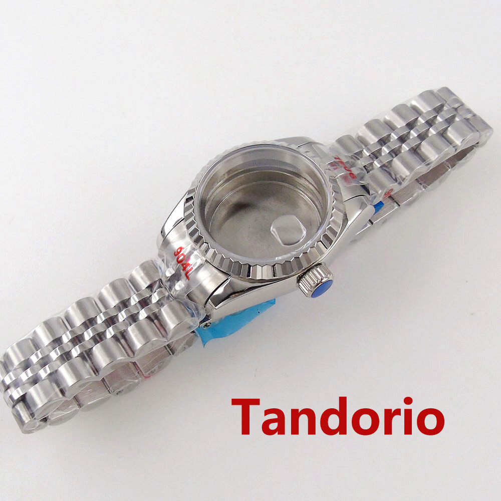 New 26mm 316L Stainless Steel Watch Case Fit Japan NH05A NH06A For Ladies Watch