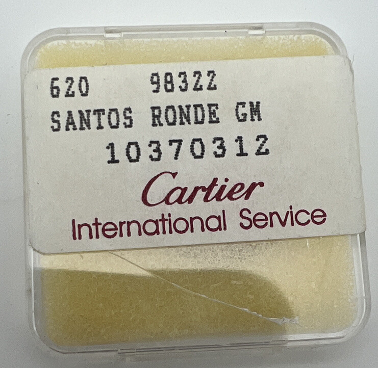 Cartier watch parts – Santos Mens Octagonal Automatic – White Dial