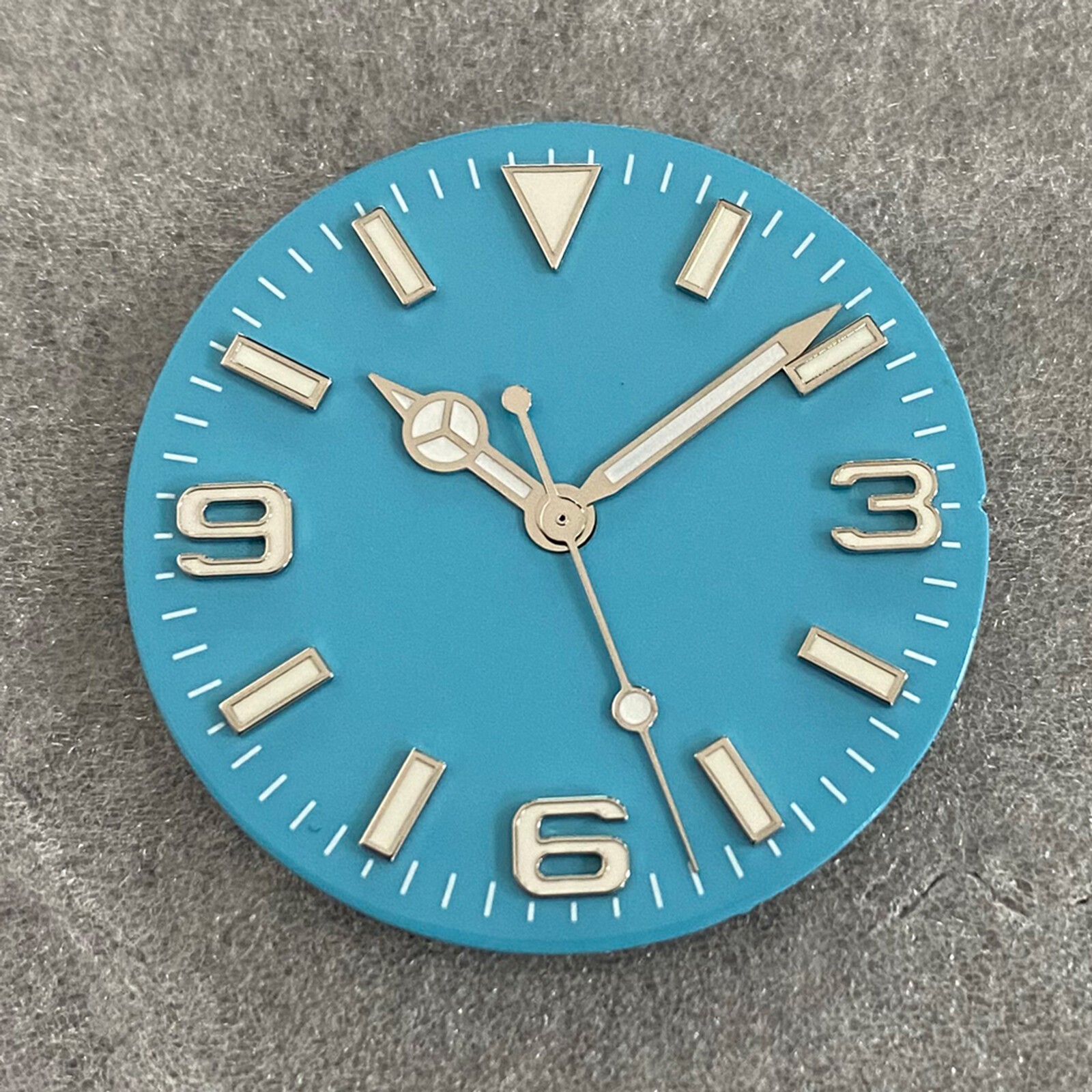 28.5MM Green Luminous Watch Dial Watch Hands for NH35/NH36/4R/7S Movement