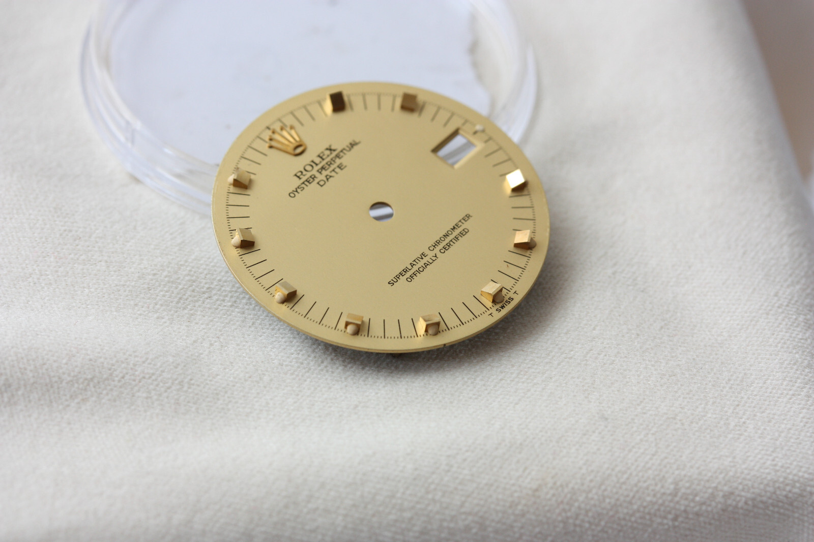 Rolex Factory Gold Stick Dial Ref: 15223, 15053 & Other Quick Set Date Models
