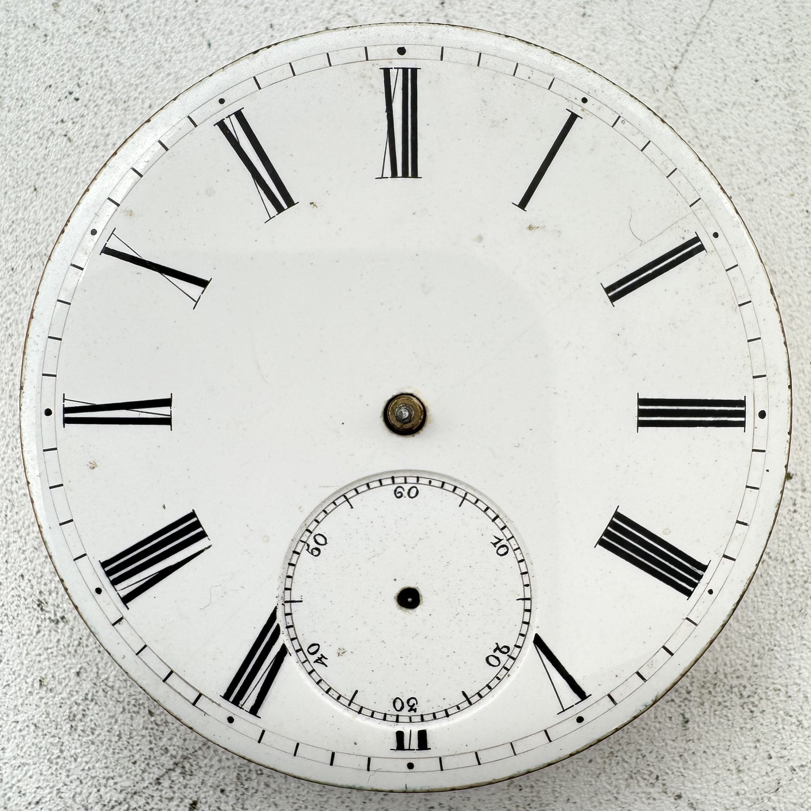 Antique 45.5mm T.F. Cooper English Lever Key Wind Pocket Watch Movement
