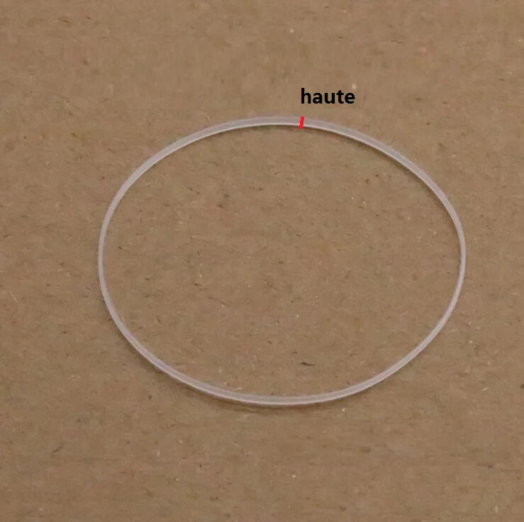 Waterproof Watch Crystal I-ring Plastic Glass Gasket Inner Dia 26mm to 35.5mm