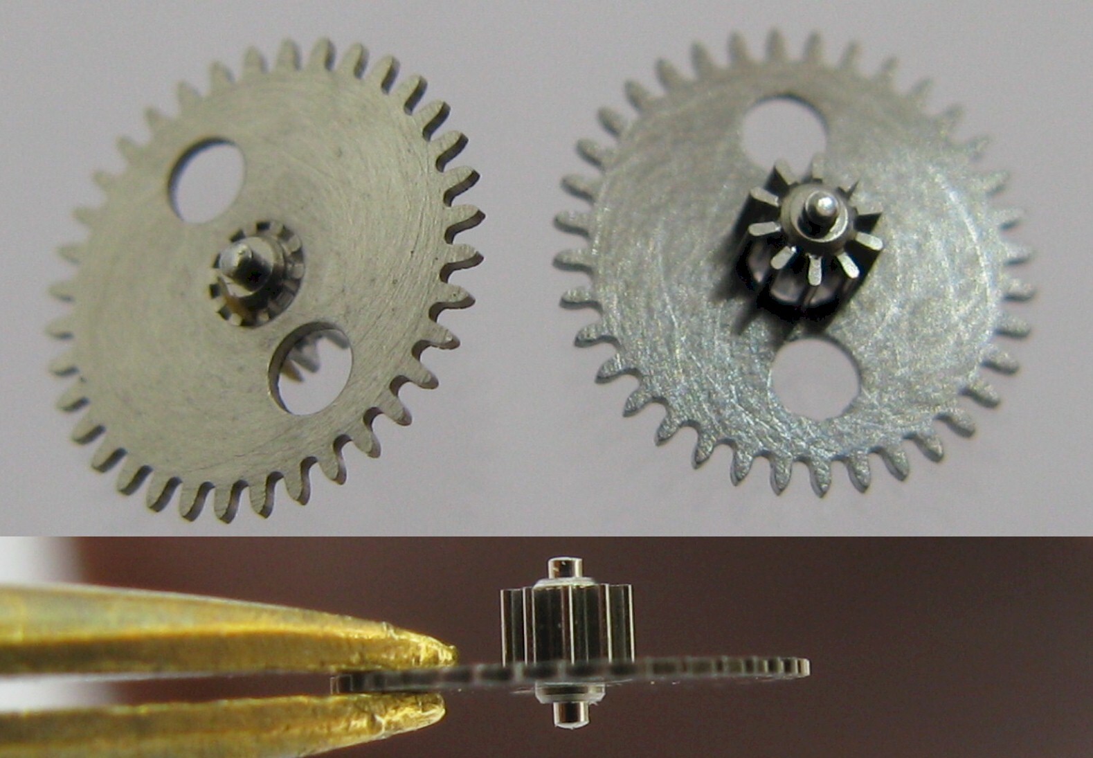 Rolex bubbleback 620 630 Watch 9 3/4 NA automatic part 2 nd. intermediate wheel