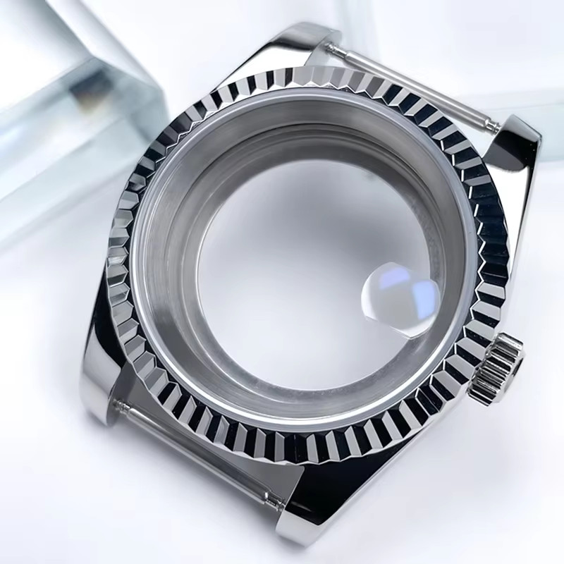 36Mm/39Mm NH35 Case Fluted DJ Bezel Sapphire Glass 316L Soild Stainless Steel Se