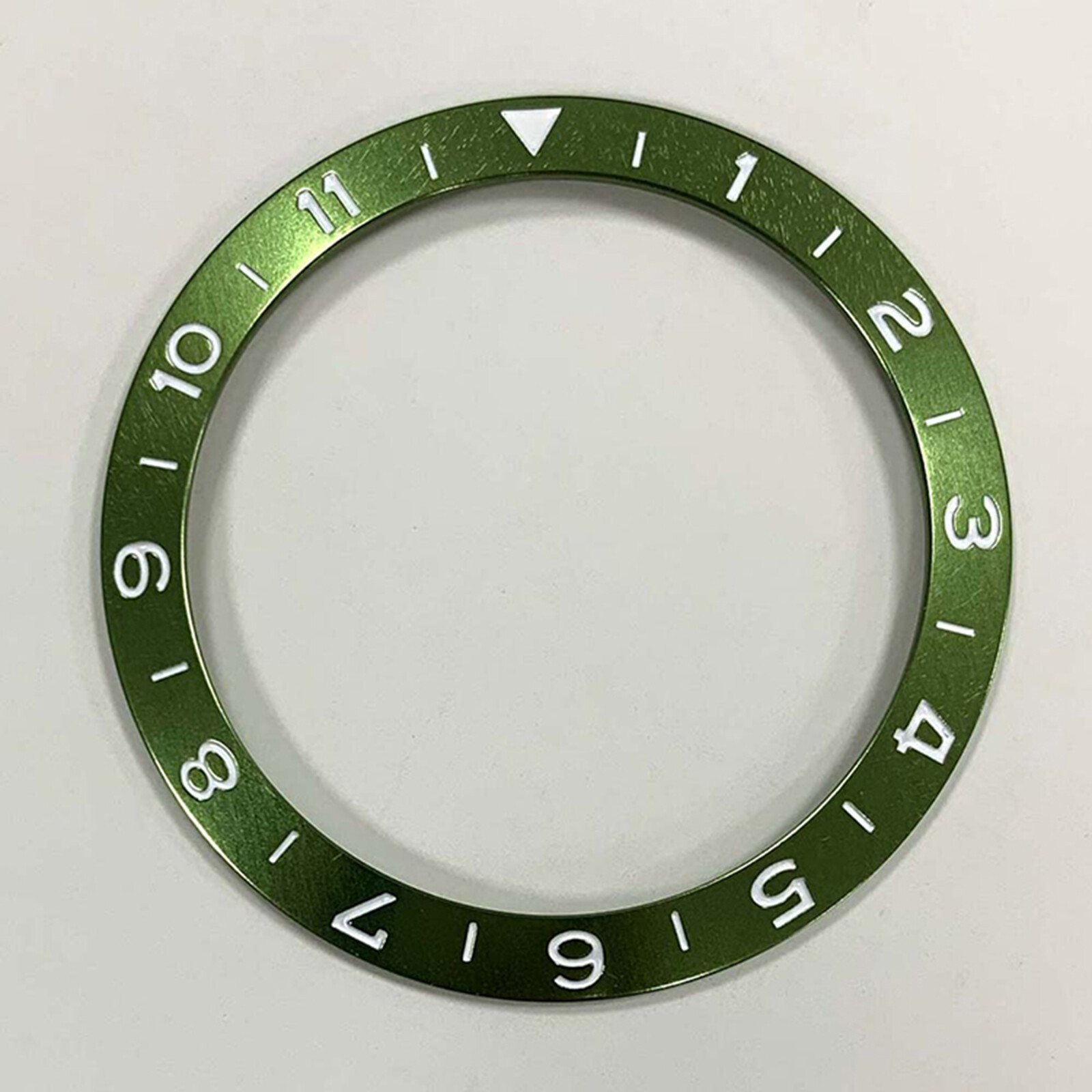 38MM Metal Oblique Bezel GMT1-11 Font Watch Bezel Ring Inner Diameter 30.5mm