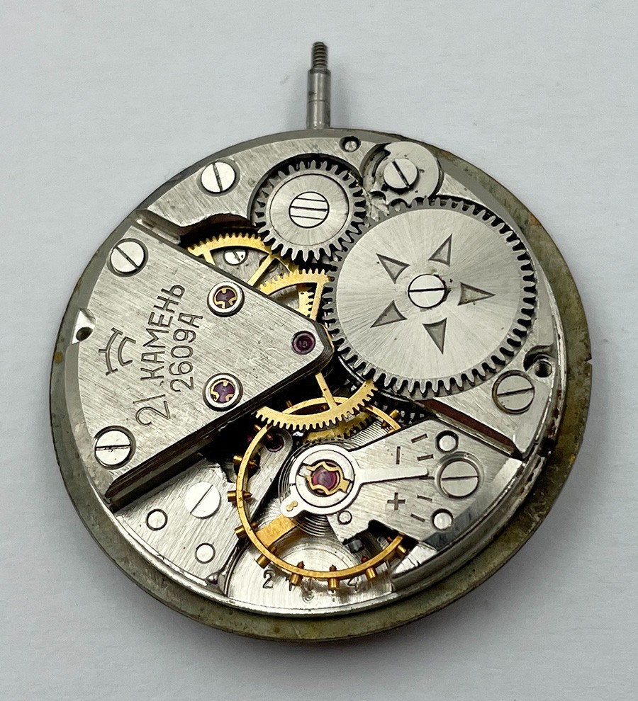 Raketa 2609A 21 JEWELS MOVEMENT FOR MEN’S WRISTWATCH 100% working A1002