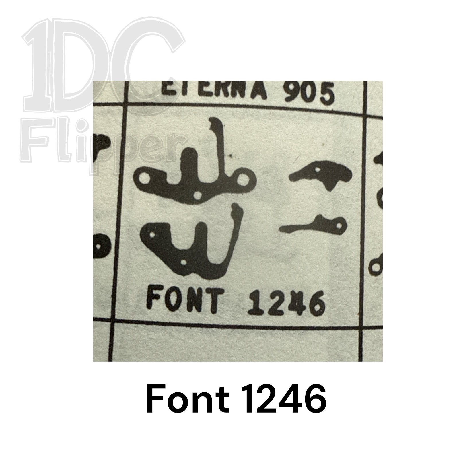Font 1246 SET BRIDGE 445/290 Yoke Font 1146 NOS Fits Multiple, Read List!
