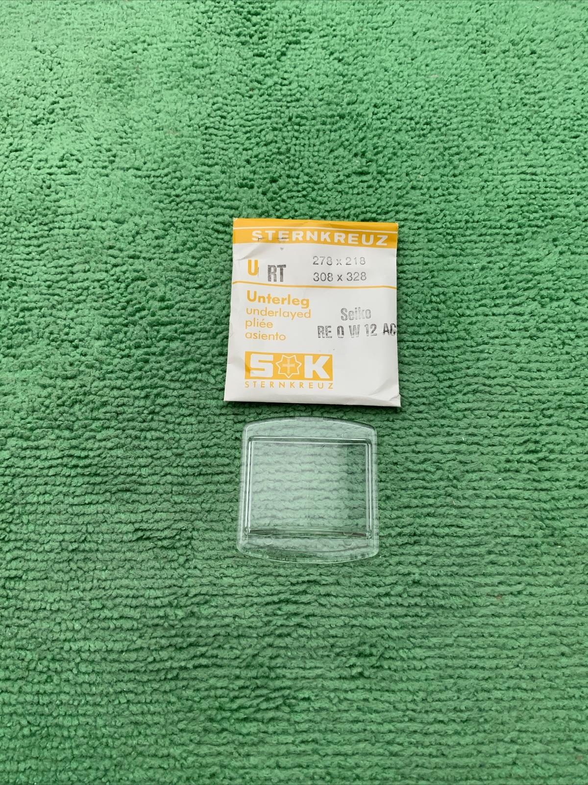 Seiko Watch Crystal RE0W12AC, NOS