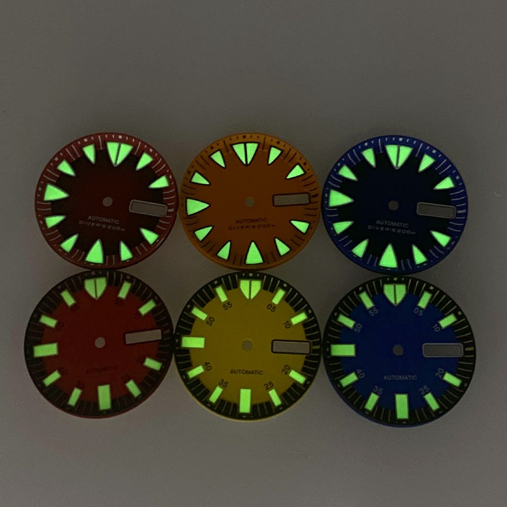 29mm Lume Diver Dial Triangle Indices Day Date Fit Auto Movement