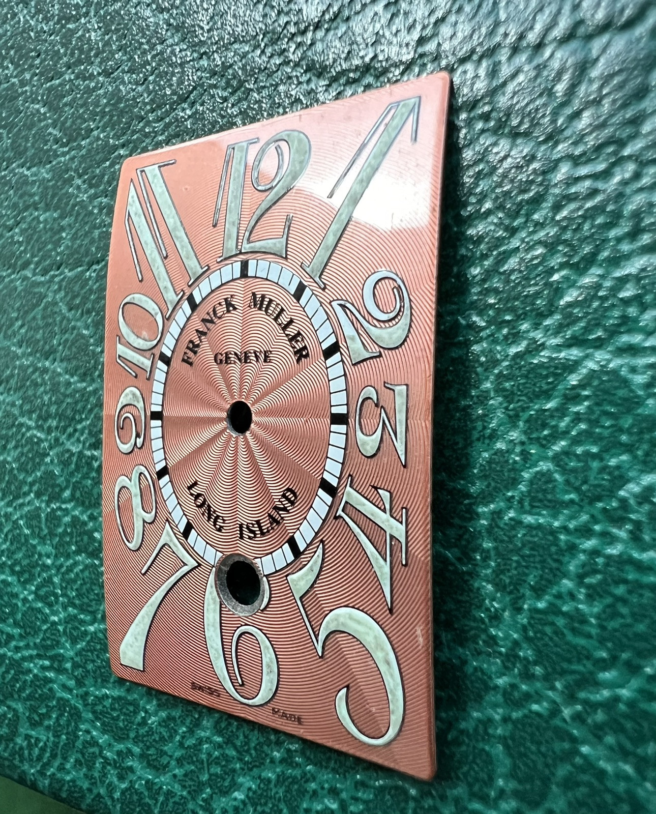 Authentic FRANK MULLER Long Island Salmon DIAL – 25.5mm x 37.7mm – OC#957