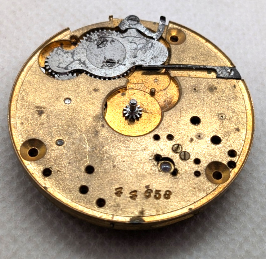 American Waltham Watch Co. 35 mm Pocket Watch Mechanical Movement Part 3044658