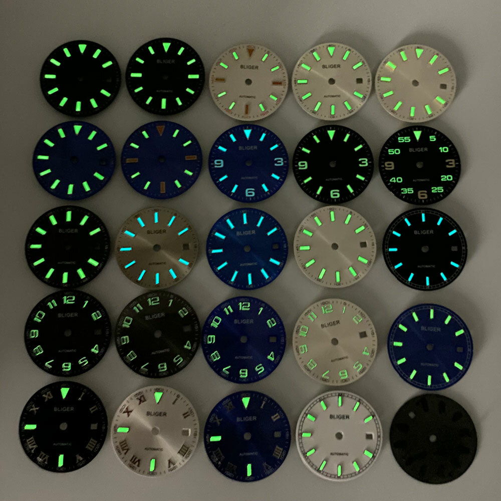 29mm Watch Dial Fit NH35 NH36 Miyota8215 821A DG2813 ETA2824 2836 PT5000 Date