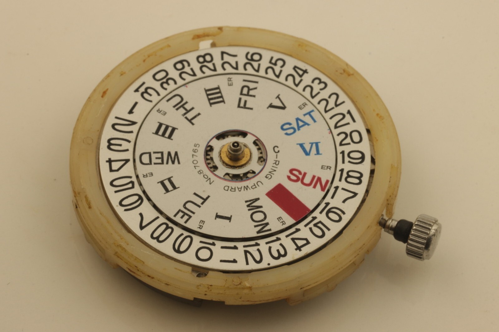 old used seiko movement …working condition.