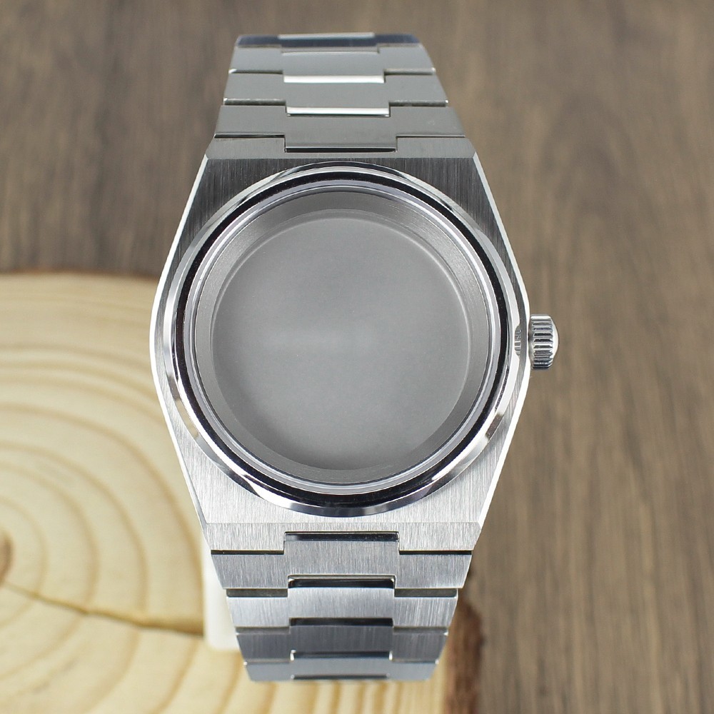 Modify PRX Mod 40mm Watch Case Wristband Sapphire Steel For Seiko NH35 NH36 NH38