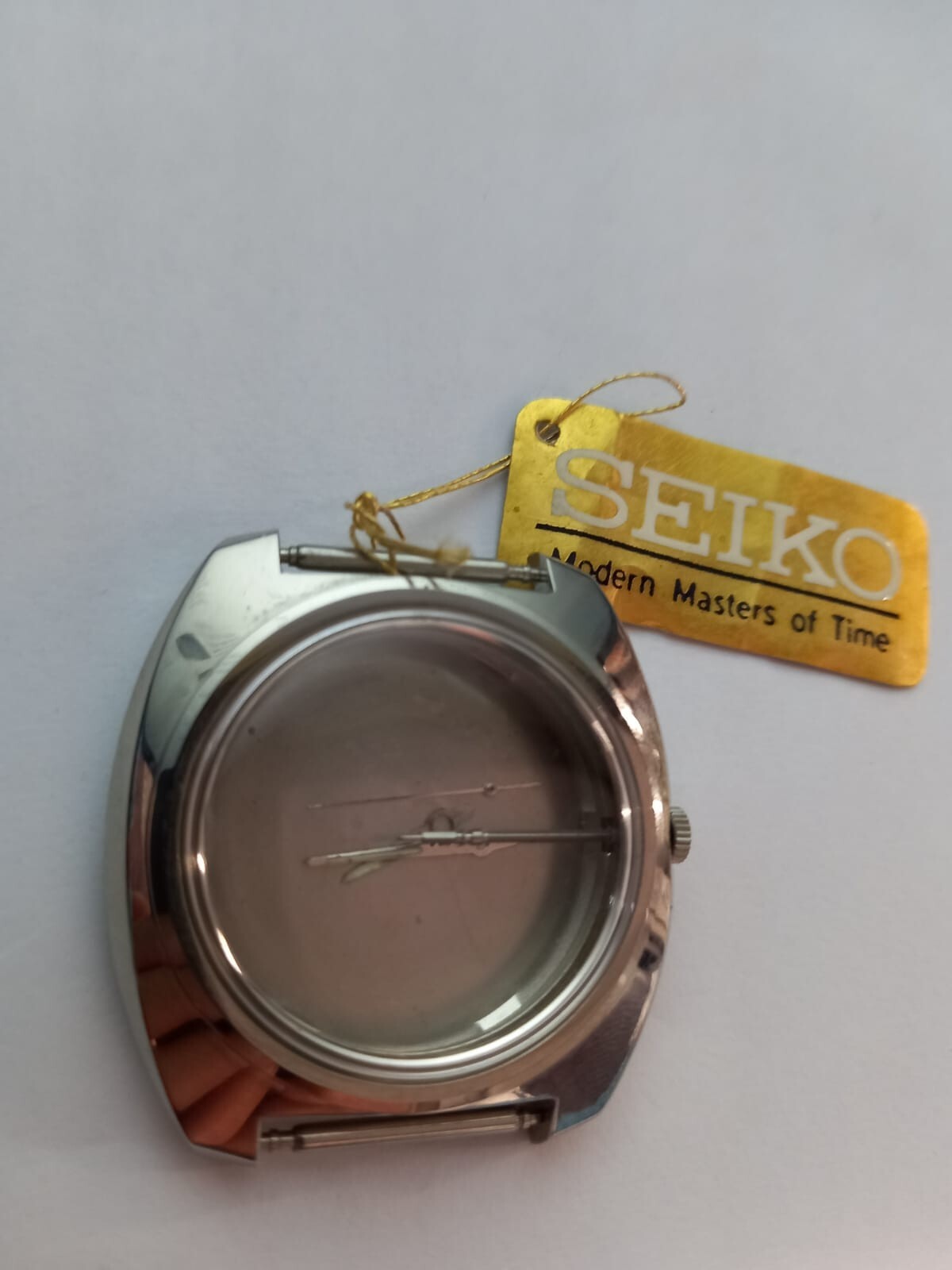 Seiko 7006-7000 Part CASE & Hands & crown Japan – sample NOS 1979