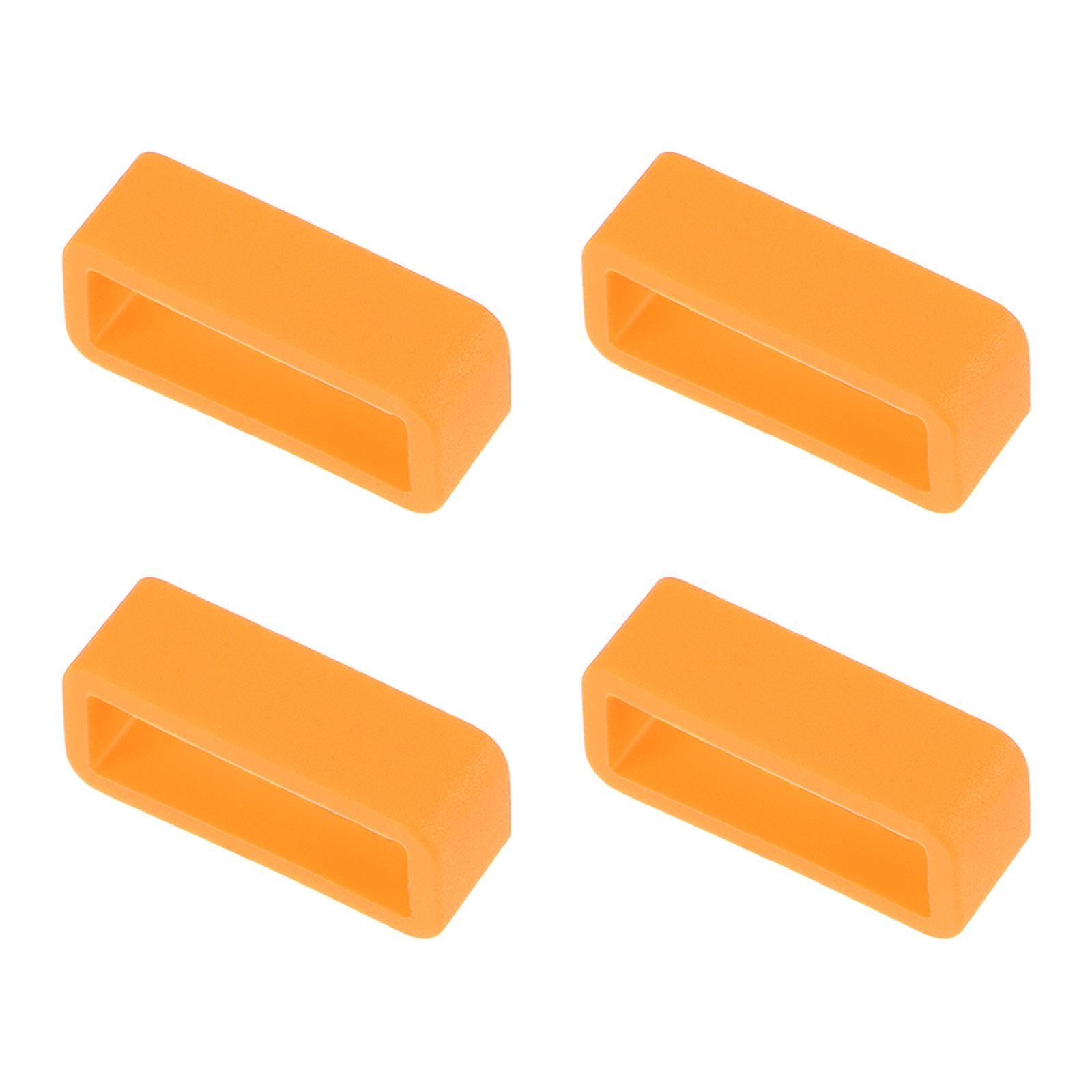 Watch strap Slots strap, for 18mm watch strap, orange 4pcs