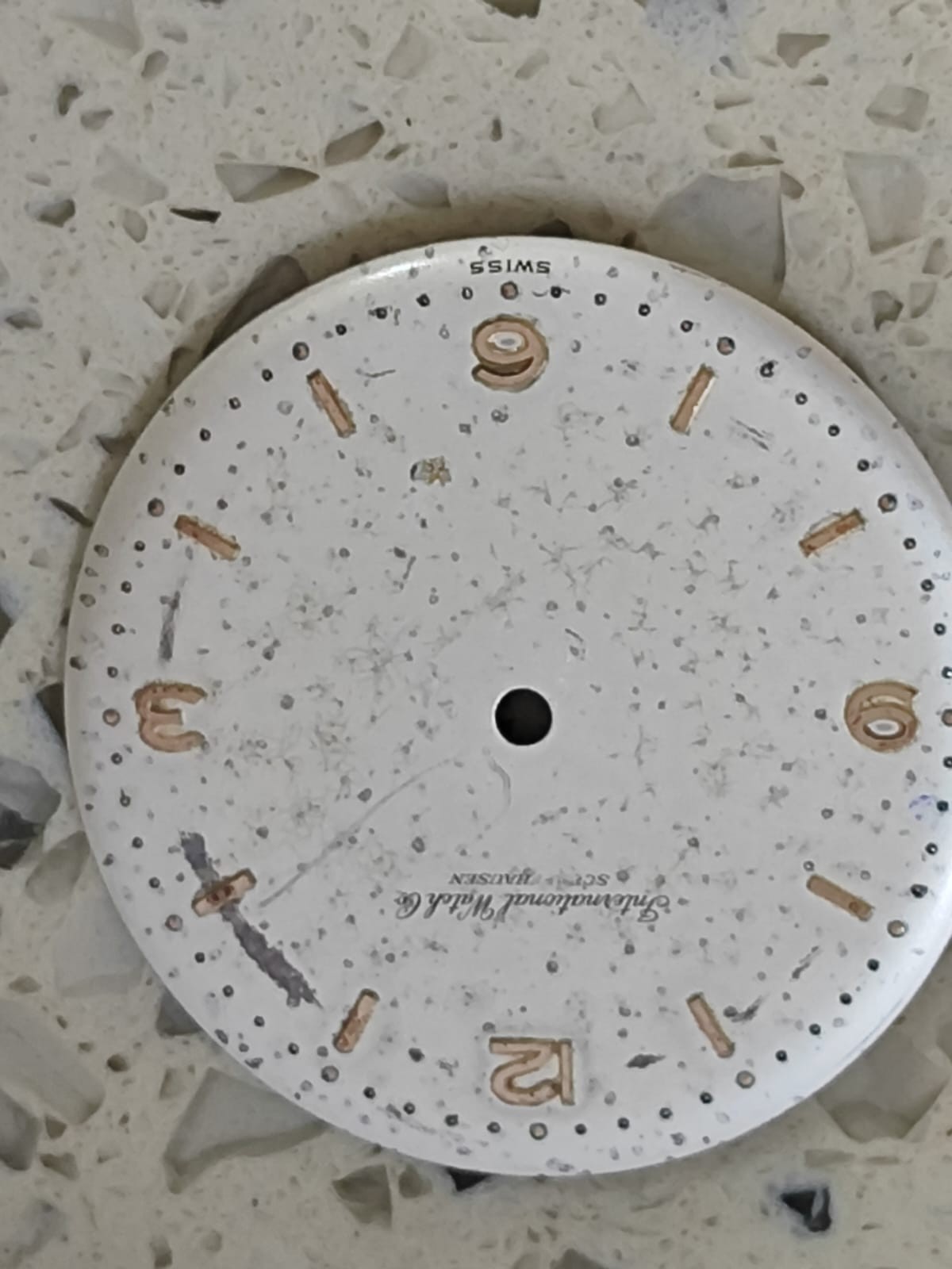 IWC Schaffhausen CAL C89 PART White DIAL – IWC C 89 USED