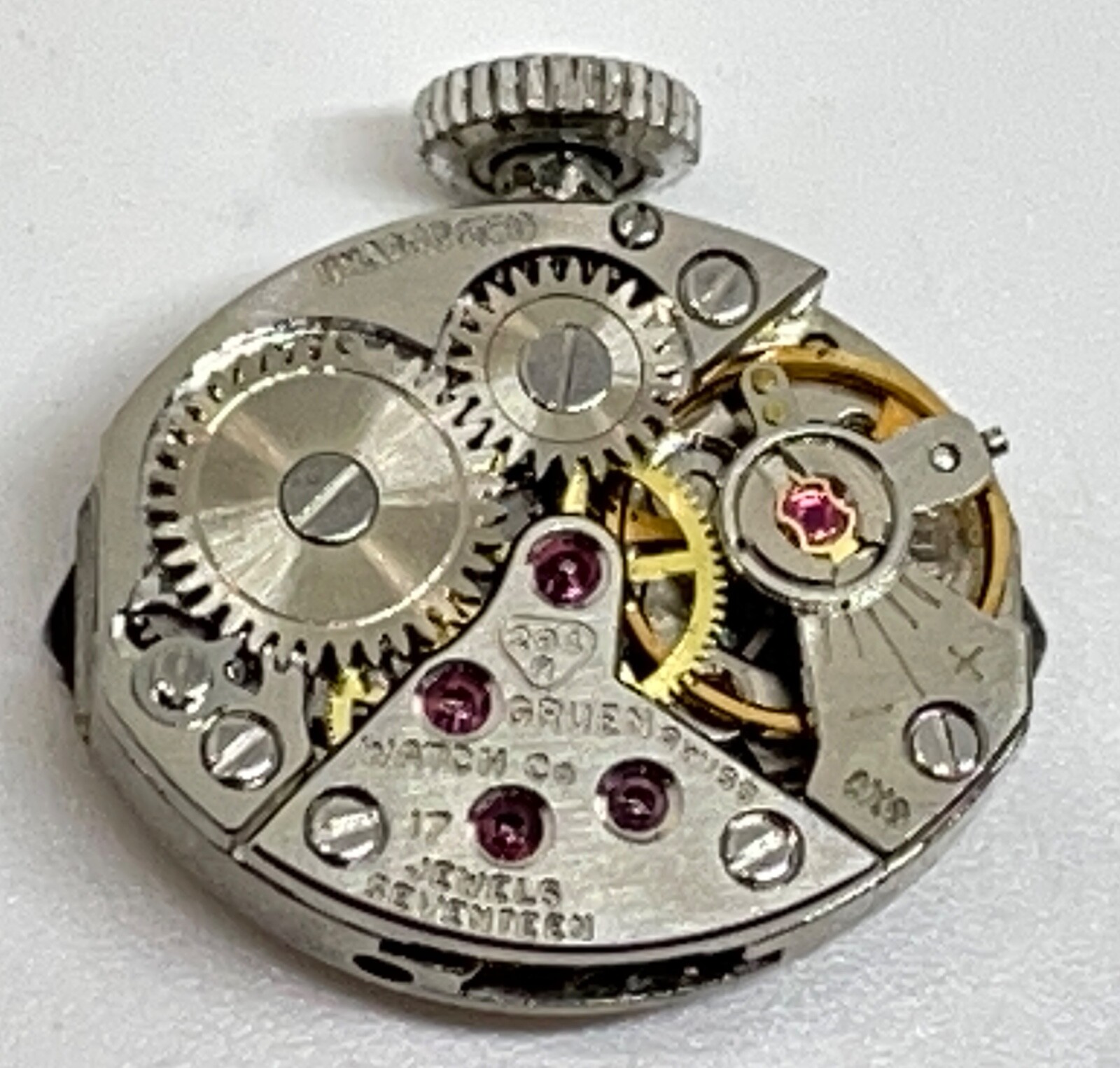 GRUEN PRECISION 294 R MOVEMENT 17 Jewels Runs