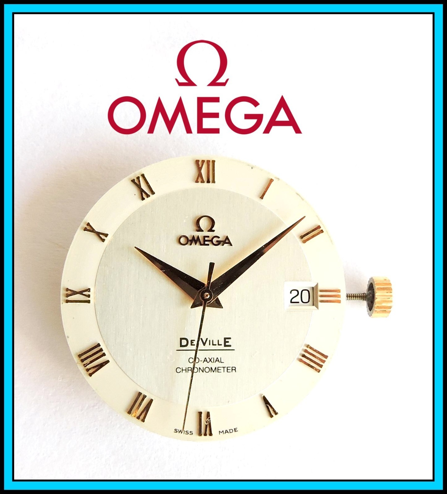 OMEGA De Ville – Co-Axial Movement Chronometer – Pie Pan Dial – Cal 2500 WORKING