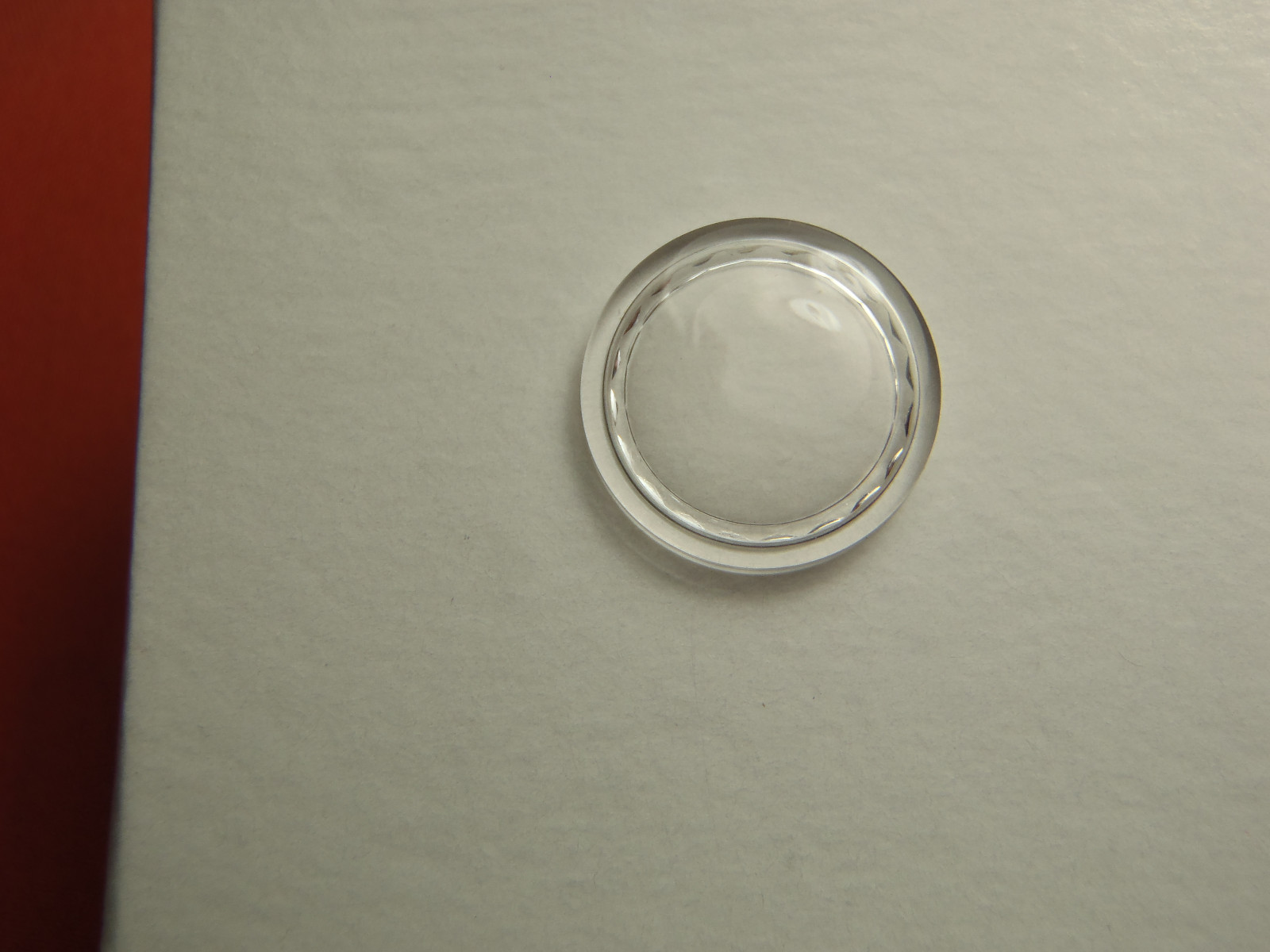 FWC Diamond Round inside Facet High Round Plastic Watch Crystal 15.6 MM Lot 63