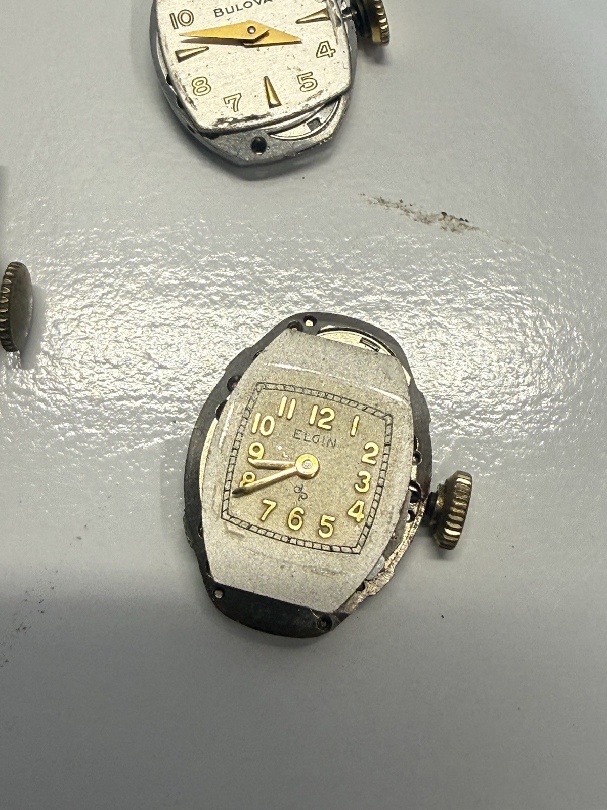 Vintage Wristwatch Bulova/Elgin/Waltham/Buren/Rima/Belforte Movements Lot