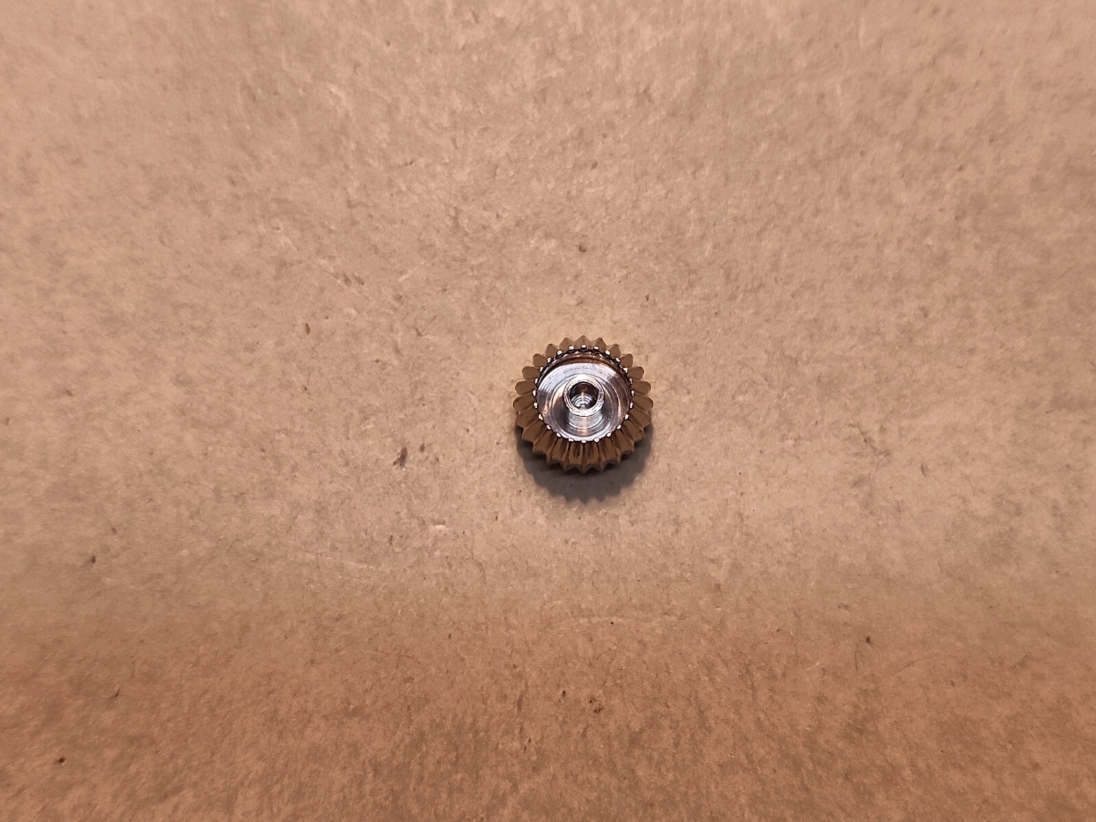 NOS 16 Size 9mm Tap 1 White Pocket Watch Crown