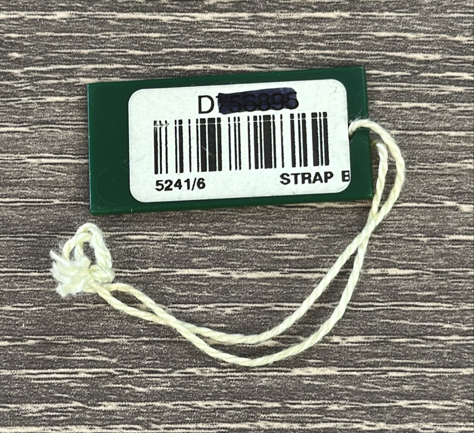 ORIGINAL Rolex Discontinued Benvenuto Cellini Green Hang Tag! Ref. 5241