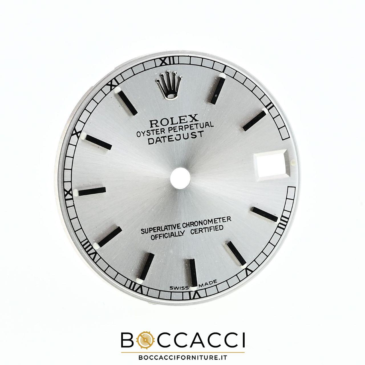 ROLEX Silver Datejust Dial, Secondary Roman No. for 178240, 178274, 782…