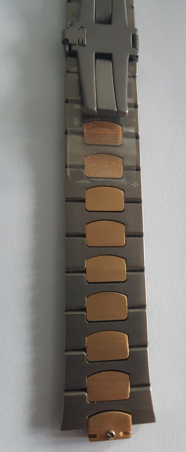 Omega Titanium-18KT Yellow Gold Plated Bracelet Number TB1475-448